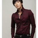 Fashion Shirts, Men's Slim Luxury Embroidery Dress Shirts M L XL XXL Long Sleeve Shirt Casual Slim Fit Stylish Dress Shirts