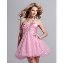 2010 Knee-length Dresses,formal Gowns, ,Quinceanera Dresses,cocktail Dress+Freeshipping