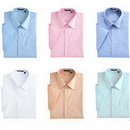 Free Shipping,Free Shipping,men's Delicate Contracted 100% Cotton Iron Free Short-sleeved Shirts,6colors,wholesale 5pcs/lot