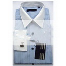 Wholesale Custom-made Mens Dress Shirts,100%cotton Men's French Cuff Long Sleeve Dress Shirts,B008