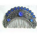 Charming Hair Accessories Tibetan Silver Comb Free Shipping