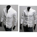 Free Shipping New Mens Shirts Mens Casual Shirts Slim Fit Stylish Mens Dress Shirts Size:XS,S,M 6038