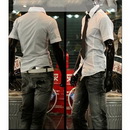 New Arrival Men's Casual Slim Fit Dress Shirts / Men's Short Sleeve Shirts Free Shipping
