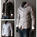 Free Shipping Men Shirt 4 Colours for Selection Noble Shirt