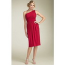 C543 Custom-made One Shoulder Cocktail Dresses