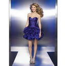 Free Shipping TLF488 Beautiful Prom Dress Beaded Strapless Cocktail Dress