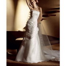 2011 Newest Best Selling Sexy Organza Wedding/bridal Dress WD-894 Free Shipping