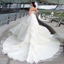 Free Shipping.!Princess Wedding Dress,bride Wedding Dresses,Bride Dresses,1lot=1pcs.Trailing Wedding,5 Layers,
