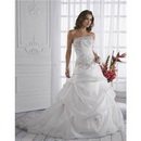 2011 New Luxury A-line Splendid Wedding Dresses