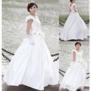 Princess Wedding, The Bride-date Listing of Puff Flower Wedding Dress QDHS-054