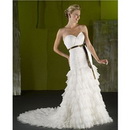2011 New Style A-line Satin Sleeveless Wedding Dress Wedding Gown.Wedding Dresses Wholesale,affordable Wedding Dresses