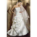 Free Shipping Multi-layer Asymmetrical Plus Size Bridal Wedding Dress/evening Dress Gown/bridesmaid Dress/wedding Accessory/veil