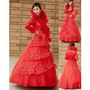 2011 Special New Cotton Wedding Dresses, Winter Wedding S-QDHS-050