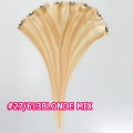 20" 8pcs Remy Human Hair Clip in Extension #27/613,35g