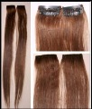 100% Remy Indian Human Hair Clip On Extension