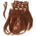 Clip On Remy Human Hair Extension Accept Paypal