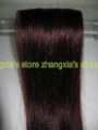 20",Clip In/on Hair Extensions,100% Human Hair Extension,Dark Wine #99J,7pcs/set,70g/set,Free Shipping
