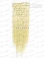 Platinum Blonde #60,6pcs,36g/set,5sets/lot 20" Clip In/on Remy Human Hair Extension,