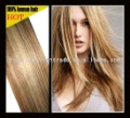 REMY INDIAN HUMAN HAIR EXTENSION , CLIP IN ON HAIR EXTENSIONS #8/613 16" to 26" 8pcs/set 100g 10sets/lot