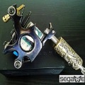 NEW HANDMADE TATTOO MACHINE GUN 12 Wraps Coil Liner 1100713