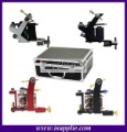 4pcs Shader Liner Tattoo Machine Guns with Carrying Case + Free Shipping