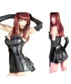 Free Shipping! Babydoll Dress Sexy Lingerie Leather Lingerie Wholesale Retail 8225