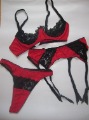 30pcs/lots Wholesale Sexy Lingerie Lycra Garter Belt/Underbust Corsets /Overbust Corsets/ 1046