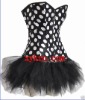 Free Shipping Sexy Lingerie Partywear Black S- XL AM2607