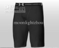 Men's Short Sunder Armour Mens UA Heat Gear Short Pants Black Tights Compression 0120011