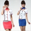 Free Shipping!2011 Hot Sale Hotel Service Uniform,KTV Uniforms,Overalls Women's Skirts Suit,
