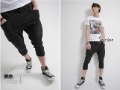 NEW Men's Britpop Style Leisure Shorts Beach Shorts Sport Shorts Lot Pocket Black D209