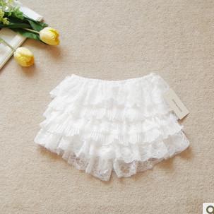 Free Shipping Lace Render Pants Shorts Cake Skirts Pants/hot Pants