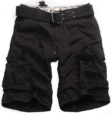 Clean Cut Enzyme Wash Men's Cargo Shorts Overall Trousers S3565