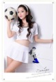 Wholesale 2011 Football Basketball Cheerleader Uniforms White