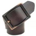 Free Shipping /Square Buckles Belt /man Leather Belt/100% Cow Leather,Cinnamon