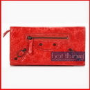 Free Shipping Genuine Lambskin Leather Wallet Purse Women Wallets