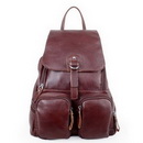 Fashion Genuine Leather Lady Backpacks Bags