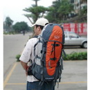 70L Capacity Camping Hiking Backpack+free Rain Cover