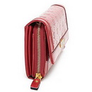 1pcs Sale, New Women Wallet Red Colour,lady Purse Genuine Leather Material Lady Handbag