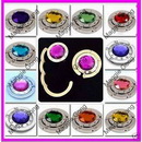 Free Shipping 50pcs/lot Folding Bag Hook, Folding Purse Hook, Bag Hanger 2010 New