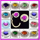 Free Shipping 10pcs/lot Folding Bag Hook, Folding Purse Hook, Bag Hanger 2010 New