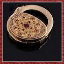 Free Shipping 2011 New Arrival Handbag Hanger Valentine's Day Gift Folding Purse Bag Hook Bag Hanger