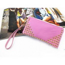 Women Wallets,Rivet Bag,PU Leather Handbags,Fashion Purse,Street Style,Hot Selling,12pcs/lLot,Good Quality,Free Shipping.