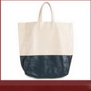 Free Shipping! Genuine Leather Shopping Bag