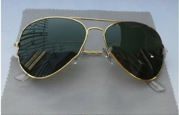 1pc Free Shipping Men's Sunglasses Gold Frame Mirror Lens Man's/Woman's Sunglasses