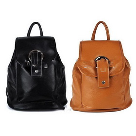 Free Shipping 2011 New Female Bag/high Quality Leather Bag Backpack Girl Backpack