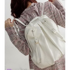Leather Like Purse Shoulder Bag Backpack Handbag Tote Bag Brown/white Fold New 2way Tote New Book School Bag Women Lady Designer