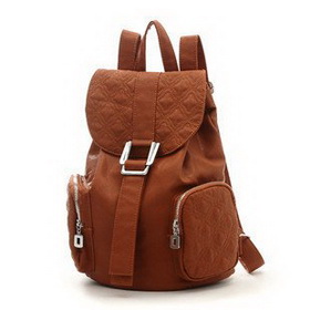 Free Shipping 2011 Brown PU Fashion College Backpack,shoulder Bags,fashion Backpack Bag Wholesale and Retail BM3001