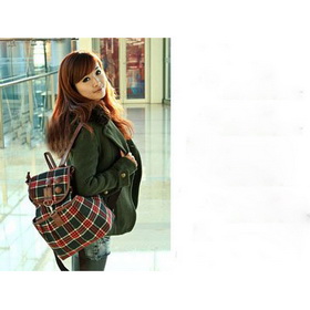Hot!Free Shipping 1 Pc Classic London College Check Backpack,Double Shoulder Pack,Girls Love,summer Best Choice, On Sale