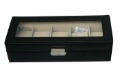 Hot Sale,free Shipping, Watch Box with Glass Lid,watch Case,5 Capacities